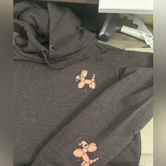 Dog ballon hoodie - Picture 3 of 3